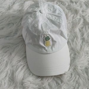 VS PINK white pineapple baseball cap